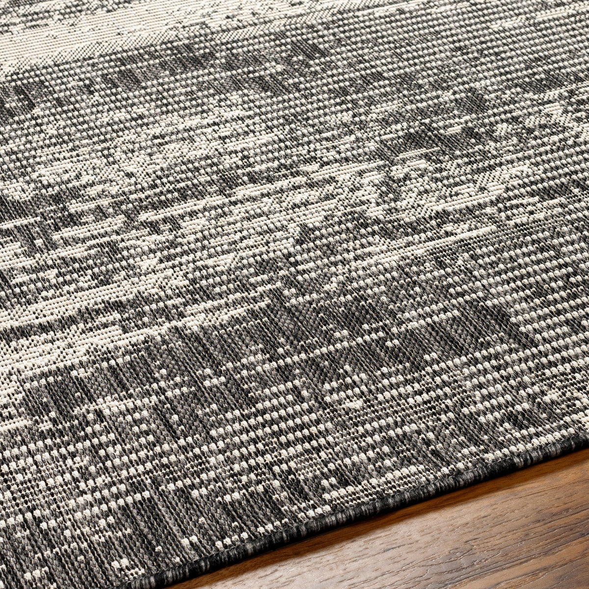 Surya Ravello Rvl-2305 Light Gray, Black, Ivory, Light Beige Rug.