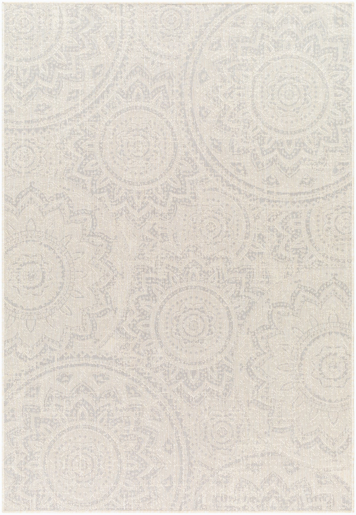Surya Ravello Rvl-2313 Ivory, Light Beige, Light Gray, Charcoal Rug.