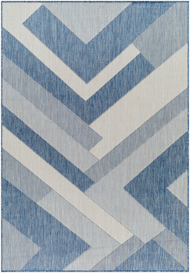 Surya Ravello Rvl-2318 Denim, Dark Blue, Ivory, Light Beige Rug.