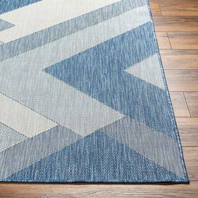 Surya Ravello Rvl-2318 Denim, Dark Blue, Ivory, Light Beige Rug.