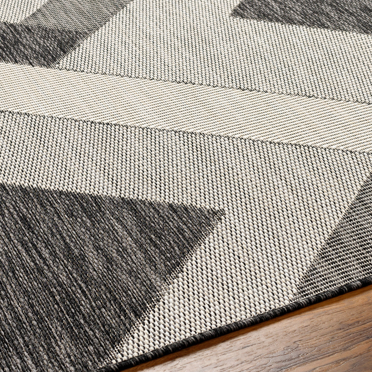 Surya Ravello Rvl-2320 Light Gray, Black, Ivory, Light Beige Rug.