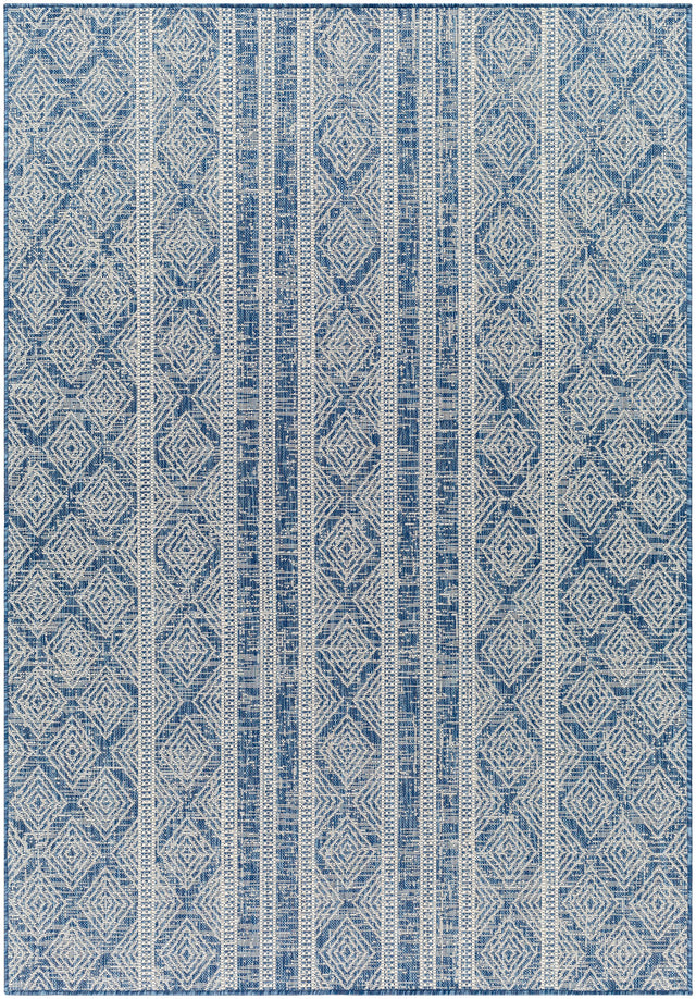 Surya Ravello Rvl-2321 Denim, Dark Blue, Ivory, Light Beige Rug.