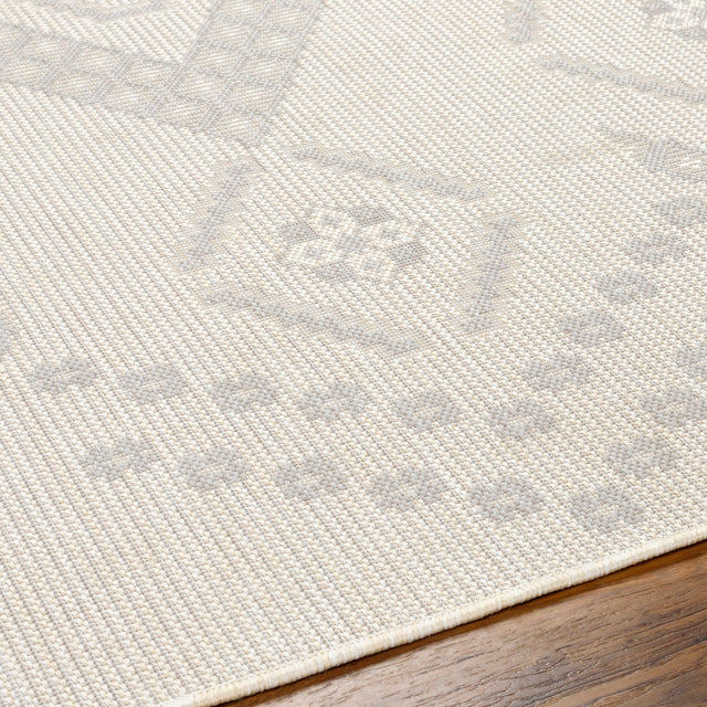 Surya Ravello Rvl-2325 Ivory, Light Beige, Light Gray, Charcoal Rug.