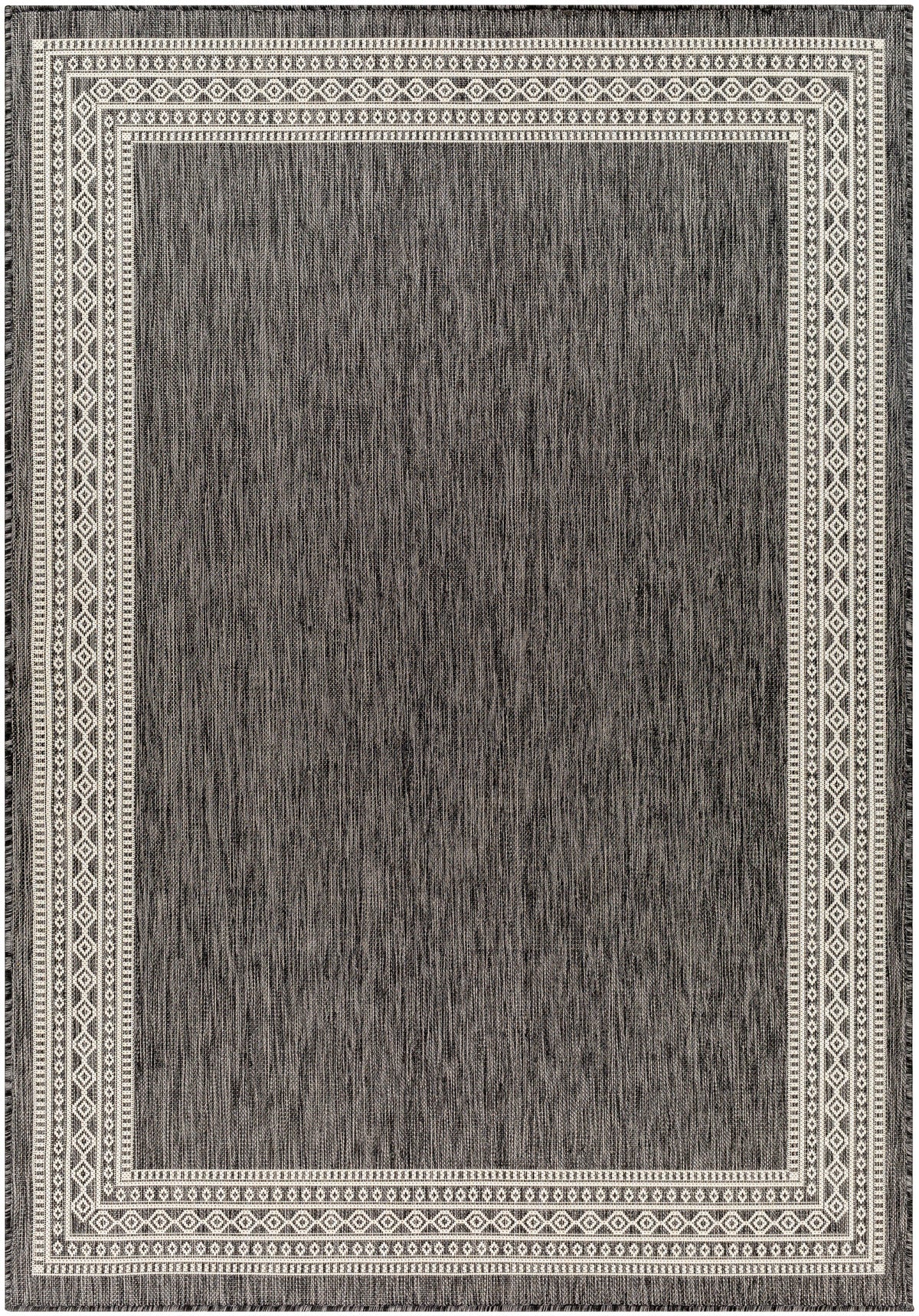 Surya Ravello Rvl-2335 Light Gray, Black, Ivory, Light Beige Rug.