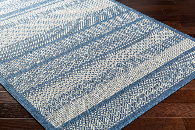 Surya Ravello Rvl-2336 Denim, Dark Blue, Ivory, Light Beige Rug.