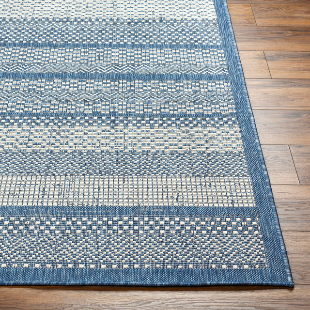 Surya Ravello Rvl-2336 Denim, Dark Blue, Ivory, Light Beige Rug.
