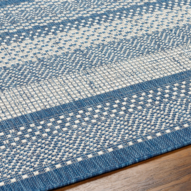 Surya Ravello Rvl-2336 Denim, Dark Blue, Ivory, Light Beige Rug.