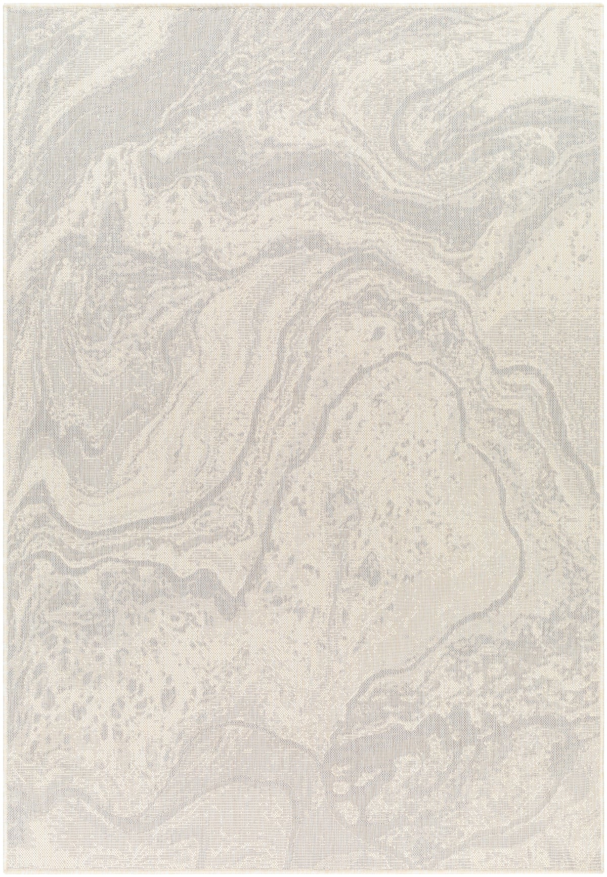 Surya Ravello Rvl-2343 Light Gray, Charcoal, Ivory, Light Beige Rug.