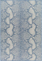 Surya Ravello Rvl-2345 Denim, Dark Blue, Ivory, Light Beige Rug.