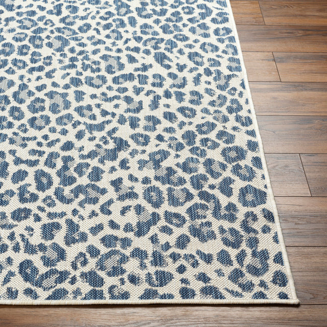 Surya Ravello Rvl-2348 Denim, Dark Blue, Ivory, Light Beige Rug.