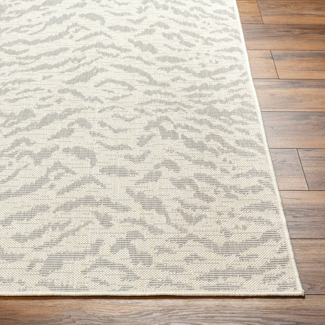 Surya Ravello Rvl-2352 Ivory, Light Beige, Light Gray, Charcoal Rug.