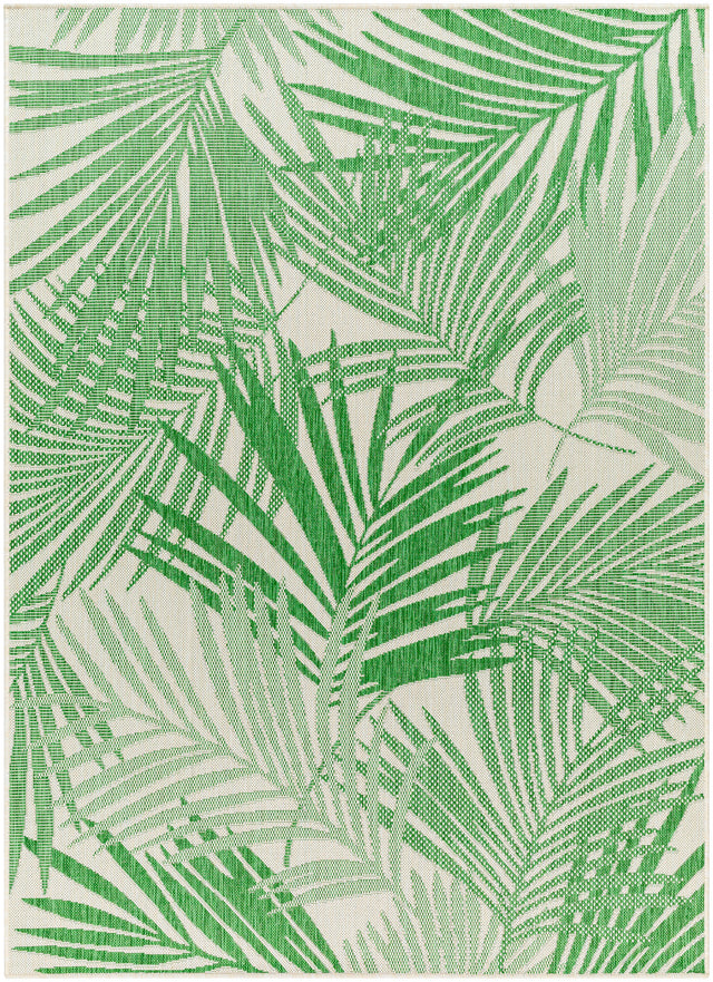 Surya Ravello Rvl-2359 Grass Green, Medium Green, Ivory, Light Beige Rug.