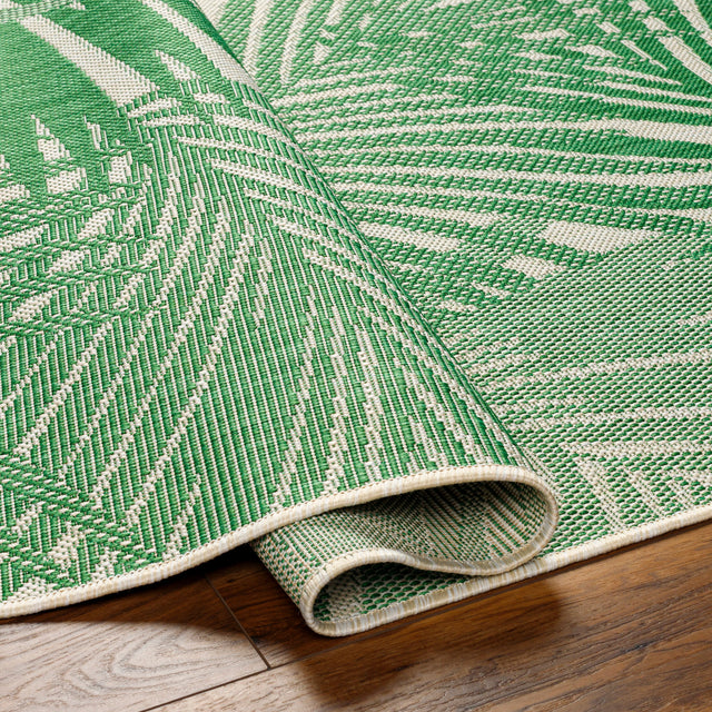 Surya Ravello Rvl-2359 Grass Green, Medium Green, Ivory, Light Beige Rug.