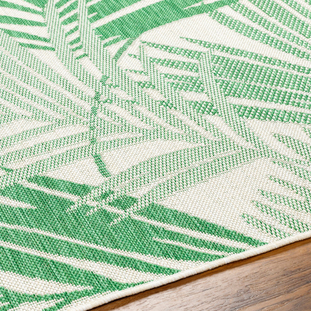 Surya Ravello Rvl-2359 Grass Green, Medium Green, Ivory, Light Beige Rug.