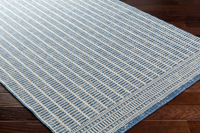 Surya Ravello Rvl-2360 Denim, Dark Blue, Ivory, Light Beige Rug.