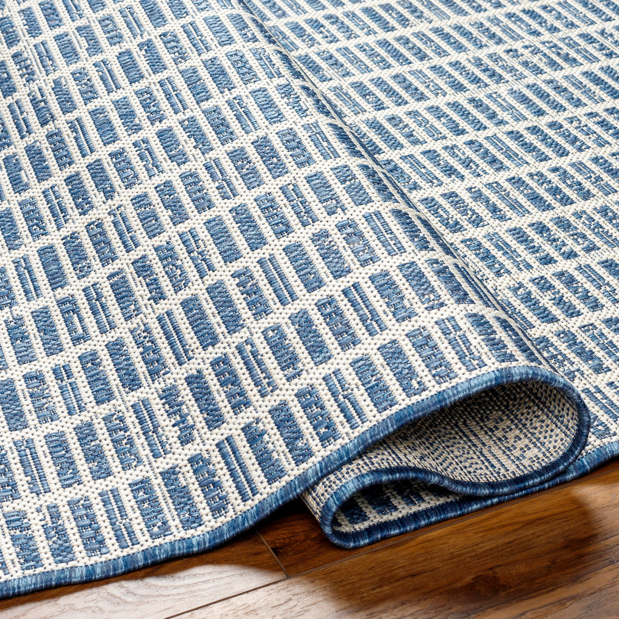 Surya Ravello Rvl-2360 Denim, Dark Blue, Ivory, Light Beige Rug.