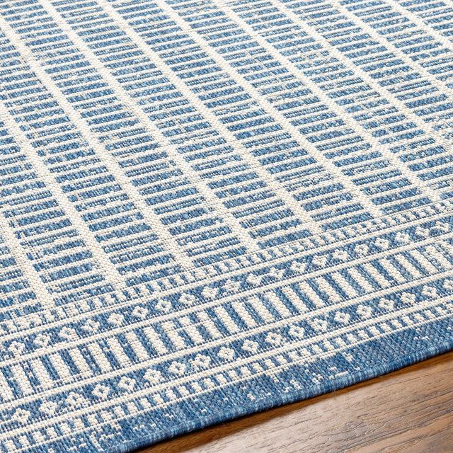 Surya Ravello Rvl-2360 Denim, Dark Blue, Ivory, Light Beige Rug.