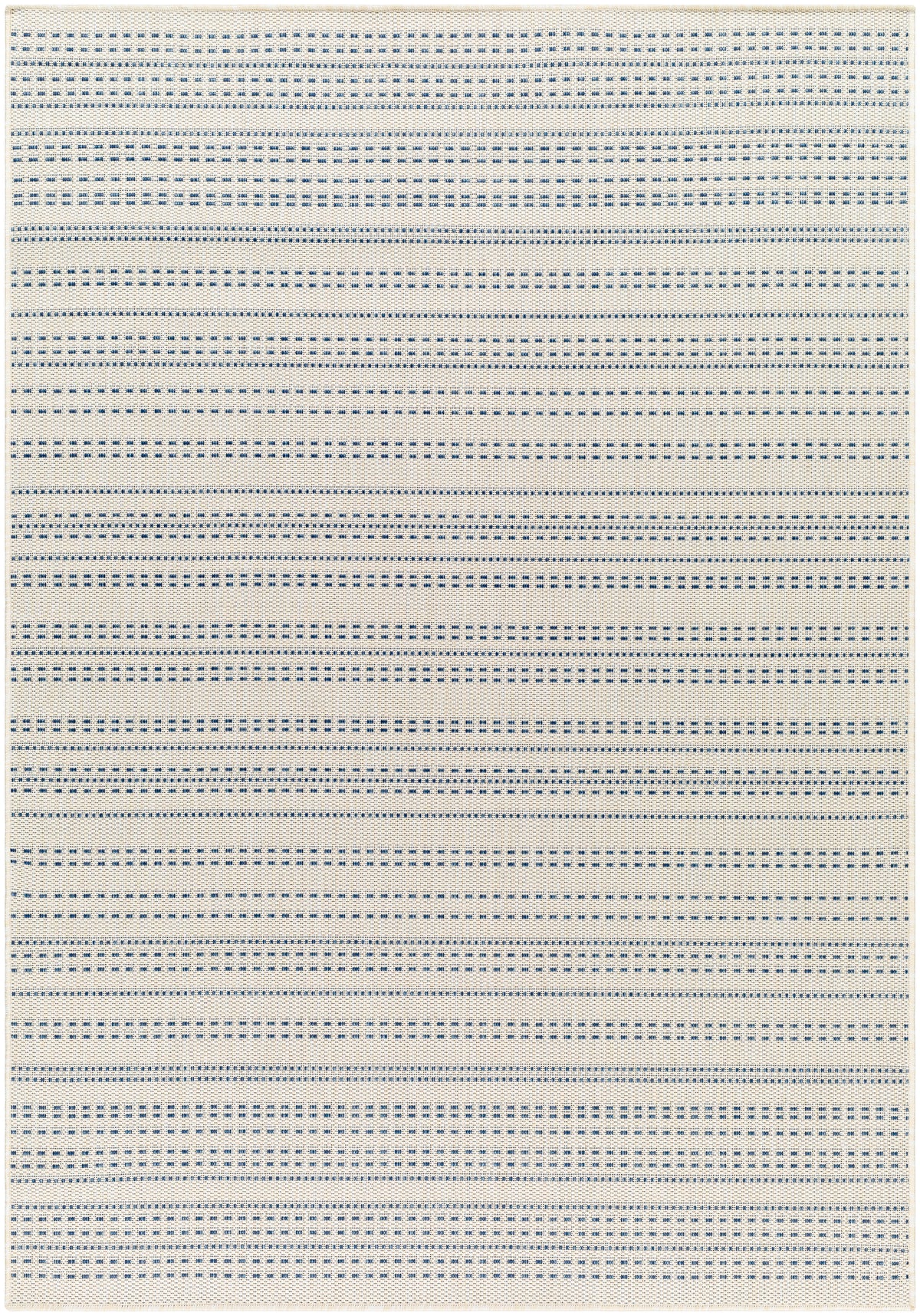 Surya Ravello Rvl-2366 Ivory, Light Beige, Denim, Dark Blue Rug.