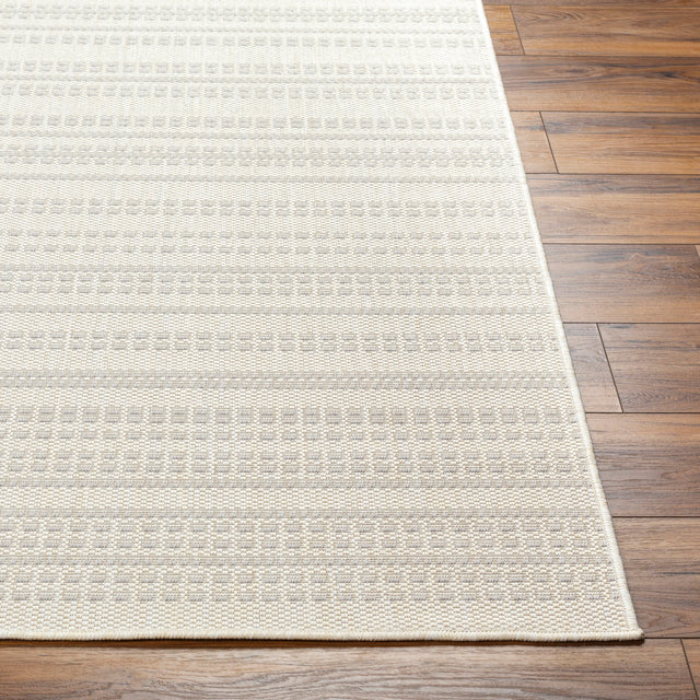 Surya Ravello Rvl-2367 Ivory, Light Beige, Light Gray, Charcoal Rug.