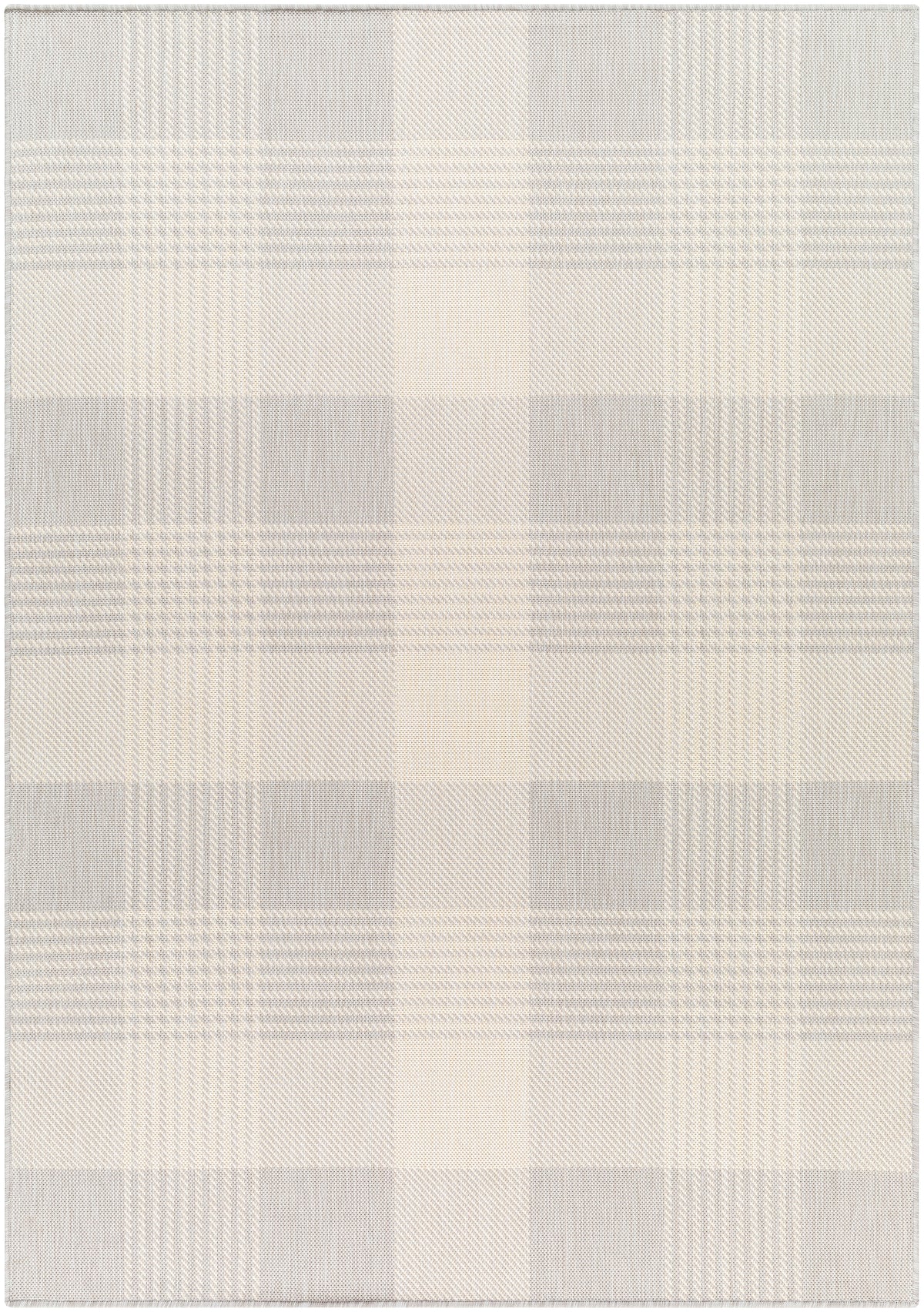 Surya Ravello Rvl-2370 Light Gray, Charcoal, Ivory, Light Beige Rug.
