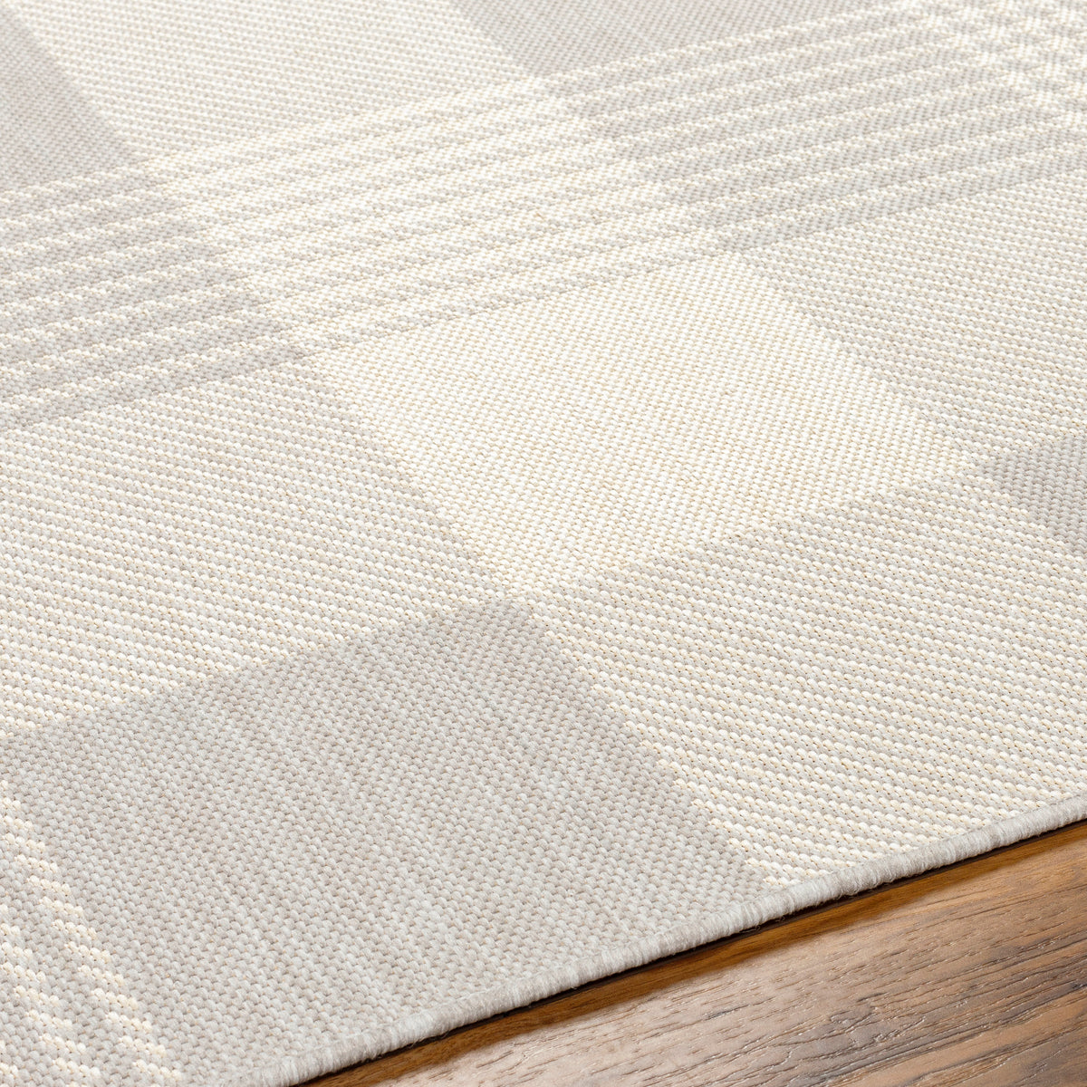 Surya Ravello Rvl-2370 Light Gray, Charcoal, Ivory, Light Beige Rug.
