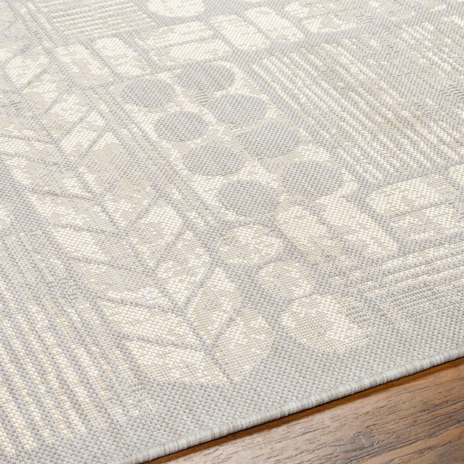 Surya Ravello Rvl-2378 Ivory, Light Beige, Light Gray, Charcoal Rug.