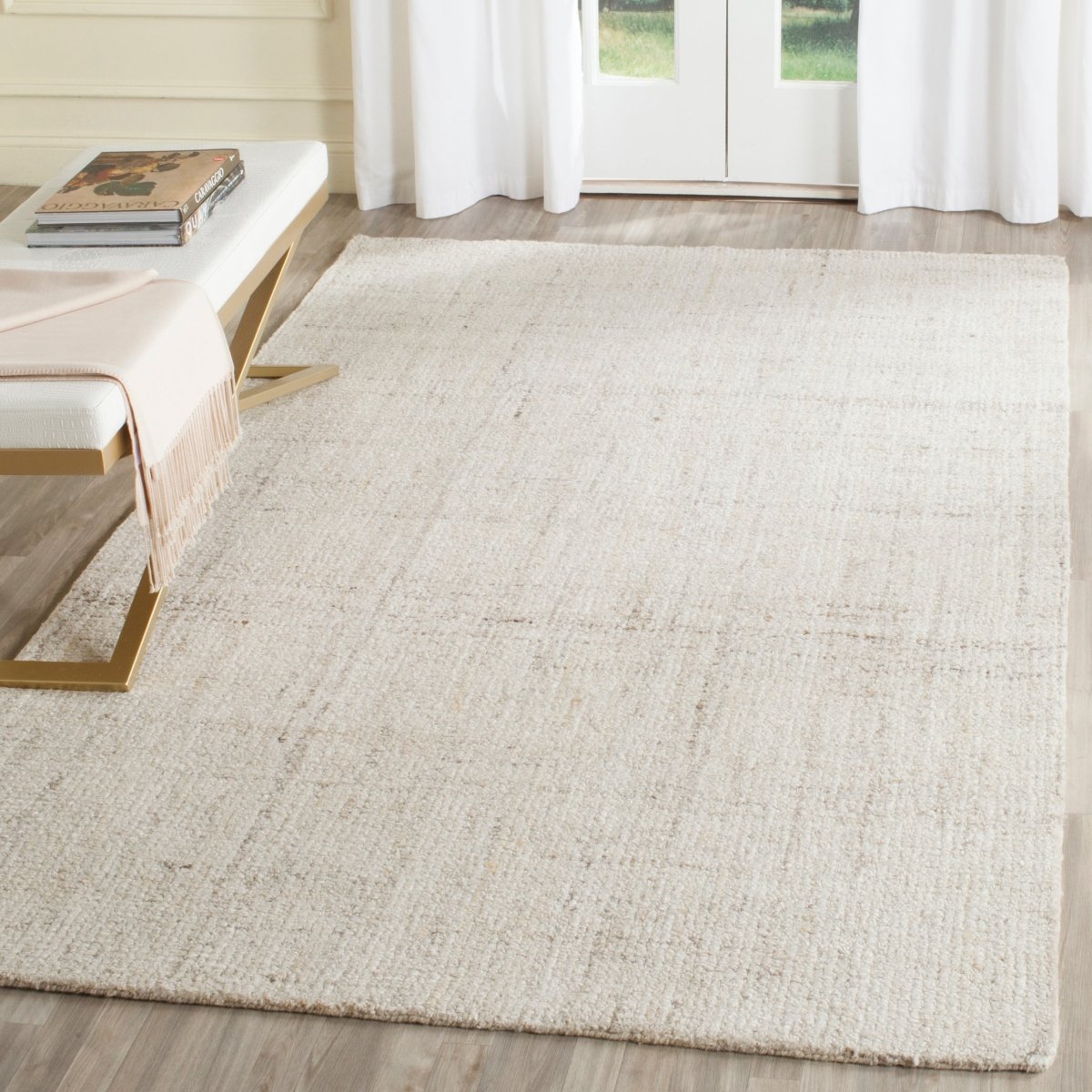 Safavieh Abstract Abt141D Ivory/Beige Rug.
