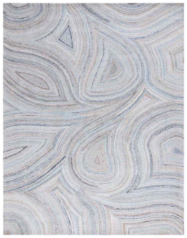 Safavieh Abstract Abt147M Beige/Blue Rug.