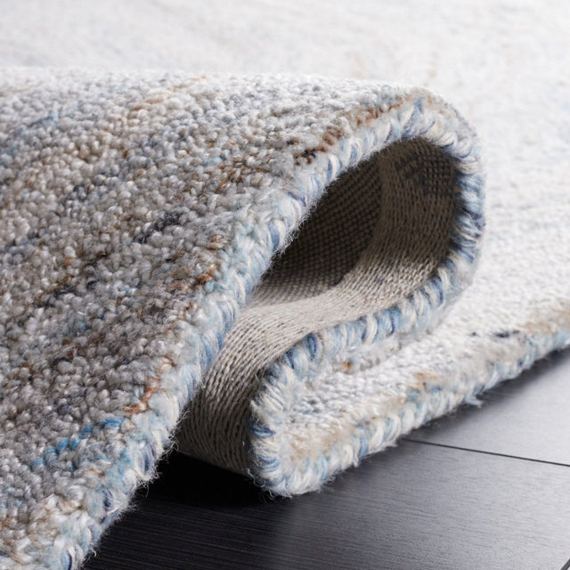 Safavieh Abstract Abt148M Beige/Blue Rug.