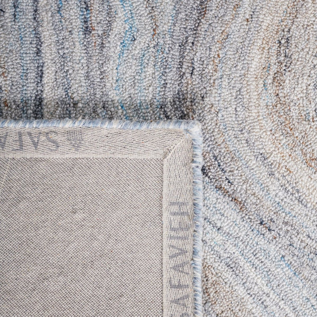 Safavieh Abstract Abt148M Beige/Blue Rug.