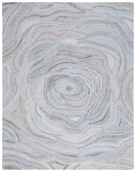 Safavieh Abstract Abt148M Beige/Blue Rug.
