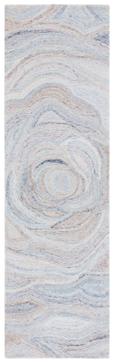 Safavieh Abstract Abt148M Beige/Blue Rug.