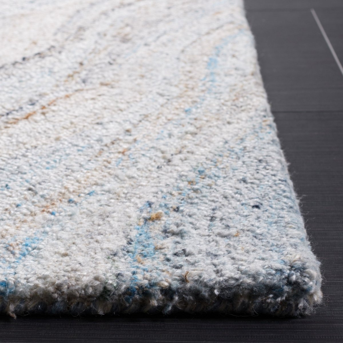 Safavieh Abstract Abt148M Beige/Blue Rug.