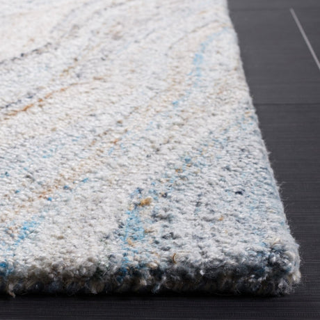 Safavieh Abstract Abt148M Beige/Blue Rug.