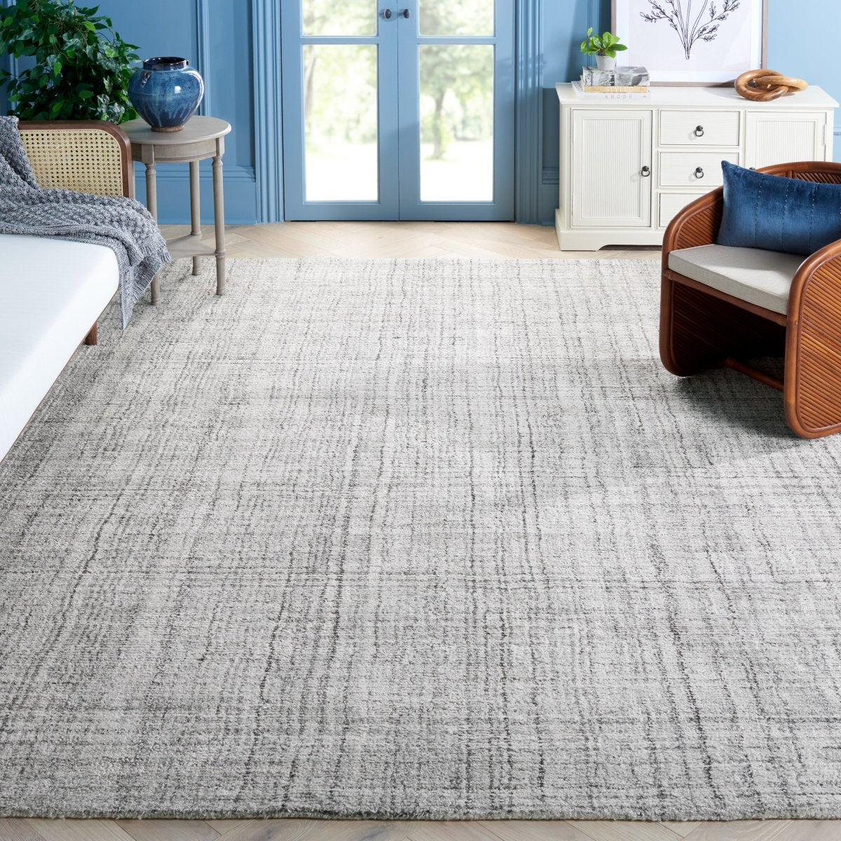 Safavieh Abstract Abt150F Grey/Ivory Rug.
