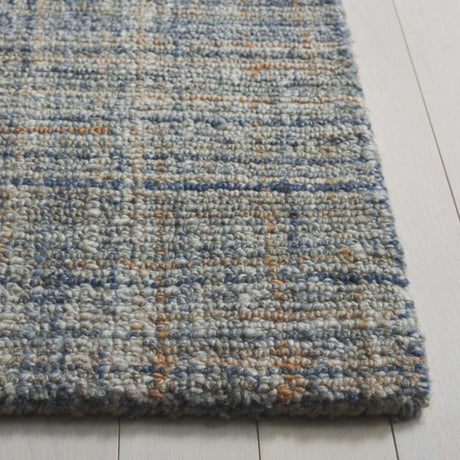 Safavieh Abstract Abt151M Blue/Grey Rug.