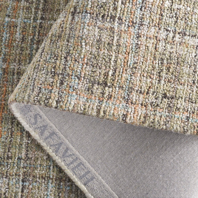 Safavieh Abstract Abt151W Brown/Green Rug.