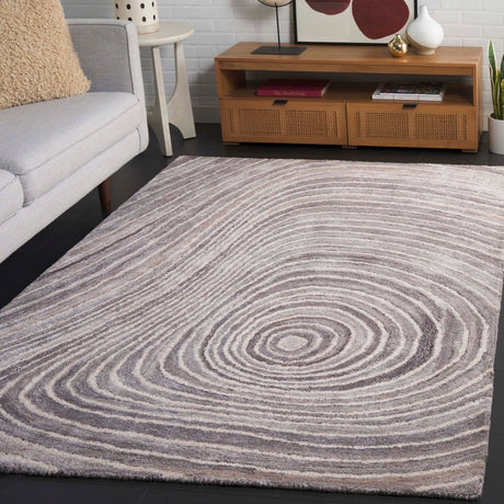 Safavieh Abstract Abt153F Grey/Ivory Rug.