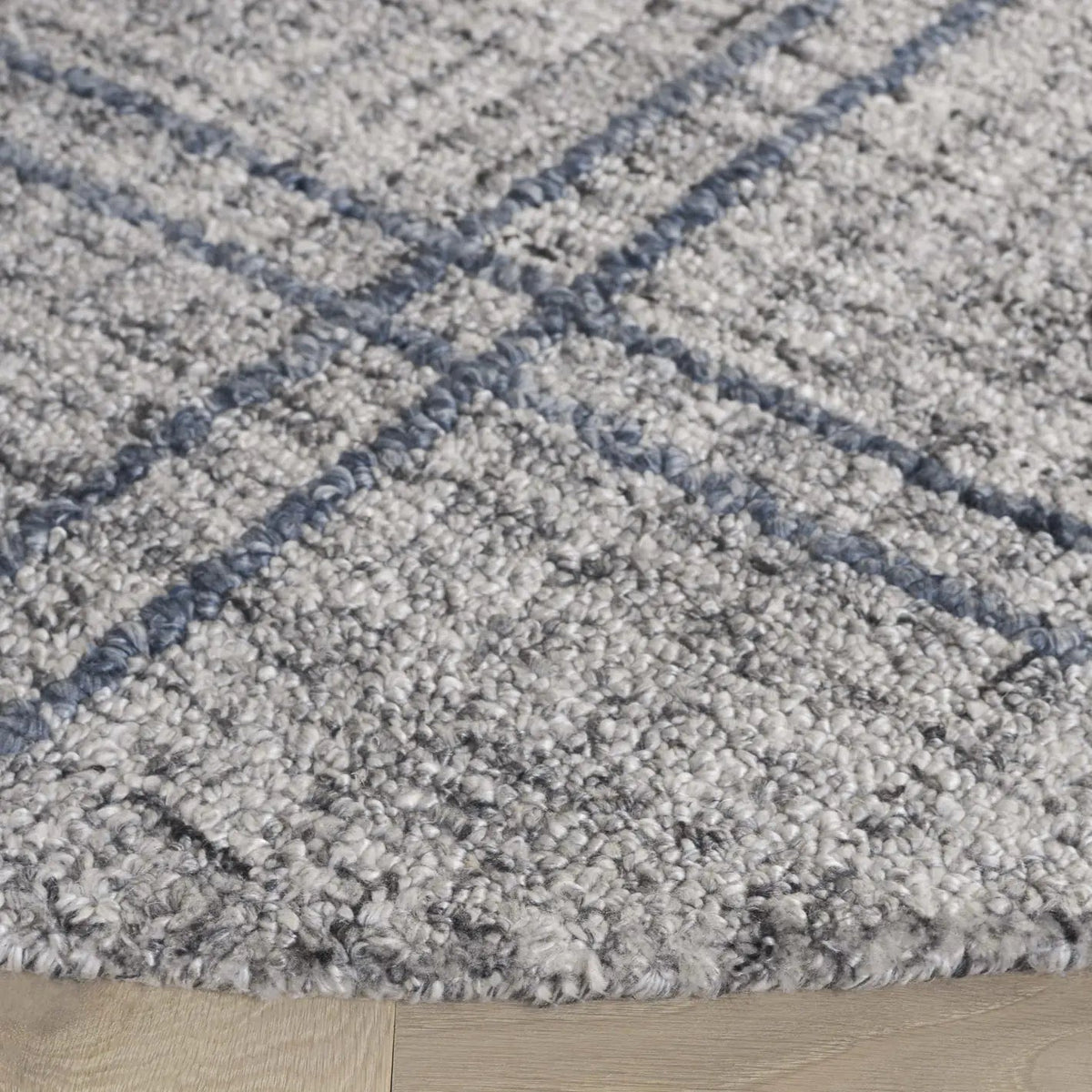 Safavieh Abstract 6'-0" x 6'-0" Rug in Dark Grey