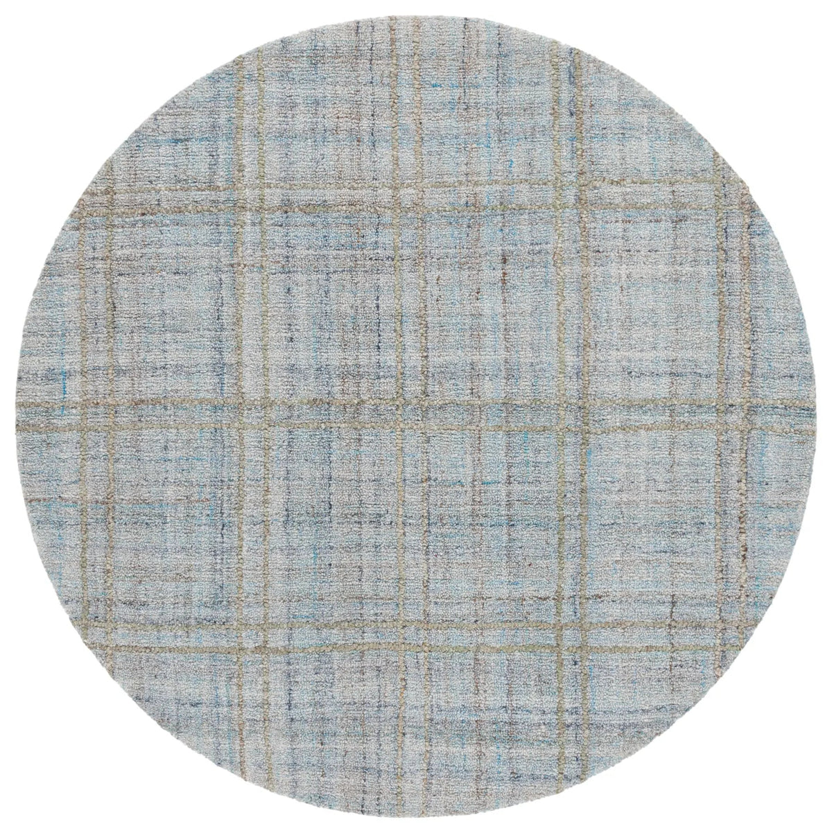 Safavieh Abstract 6'-0" x 6'-0" Rug in Blue / Grey