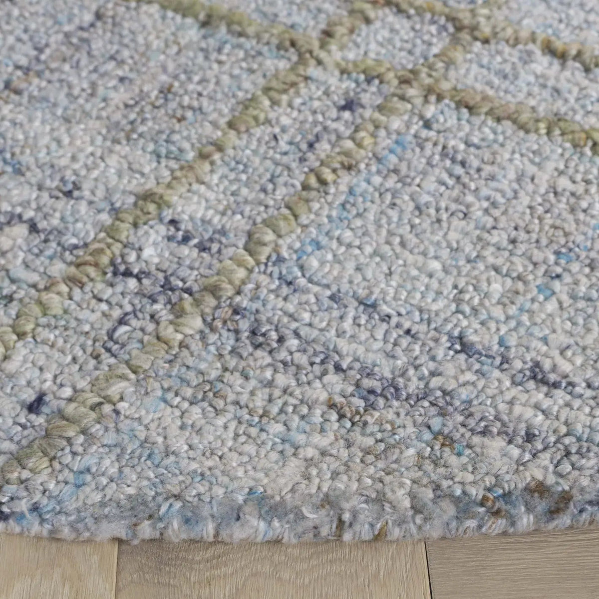 Safavieh Abstract 6'-0" x 6'-0" Rug in Blue / Grey