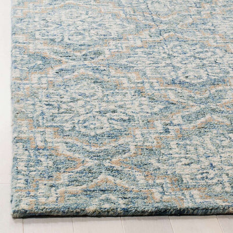 Safavieh Abstract Abt201A Blue/Grey Rug.
