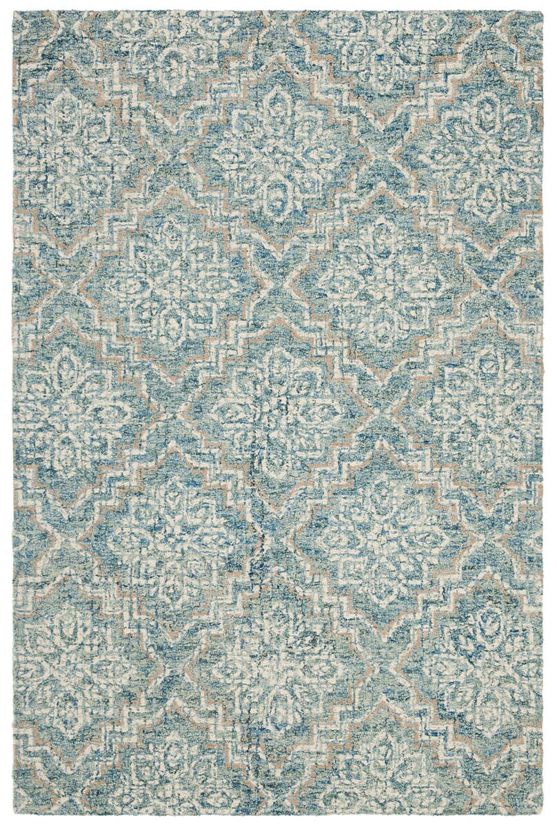 Safavieh Abstract Abt201A Blue/Grey Rug.