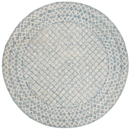 Safavieh Abstract Abt203A Blue/Ivory Rug.