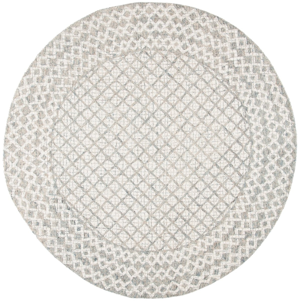 Safavieh Abstract Abt203F Ivory/Grey Rug.