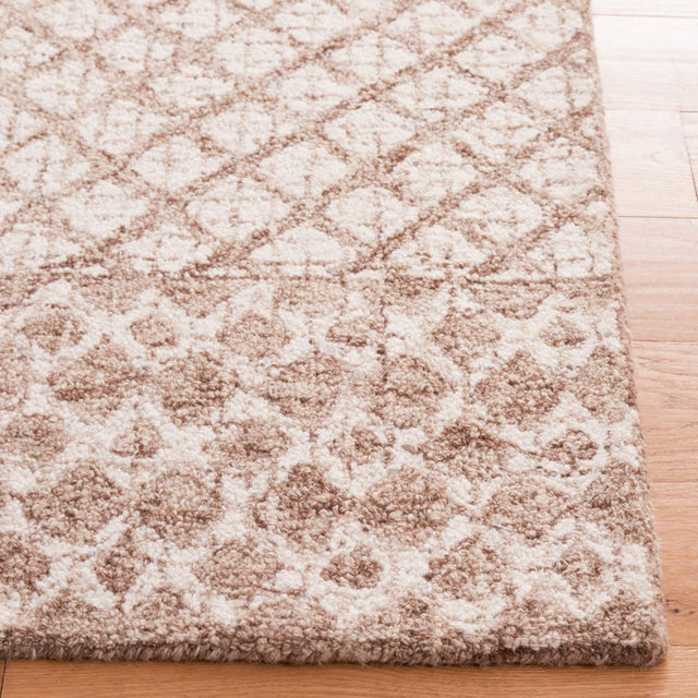 Safavieh Abstract Abt203T Ivory/Brown Rug.