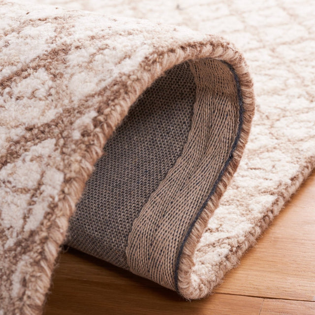 Safavieh Abstract Abt203T Ivory/Brown Rug.