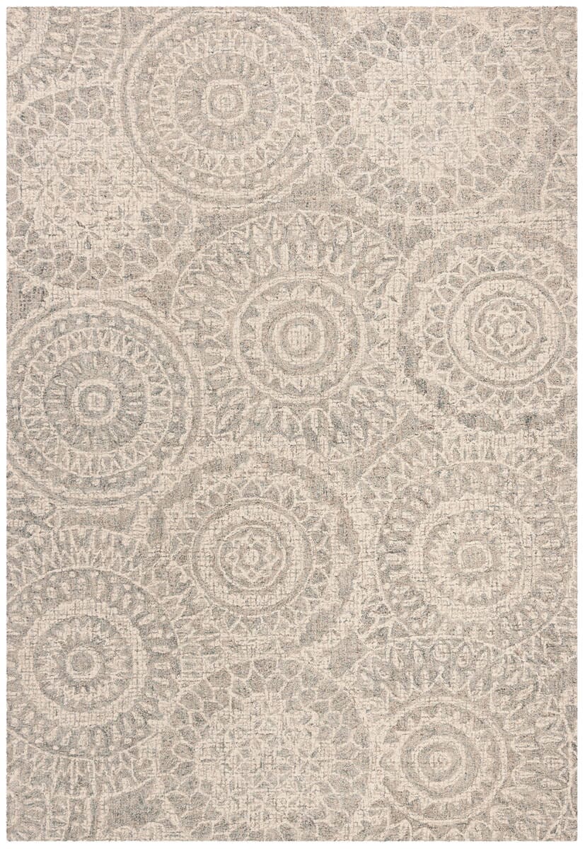 Safavieh Abstract Abt205B Ivory / Grey Rugs.