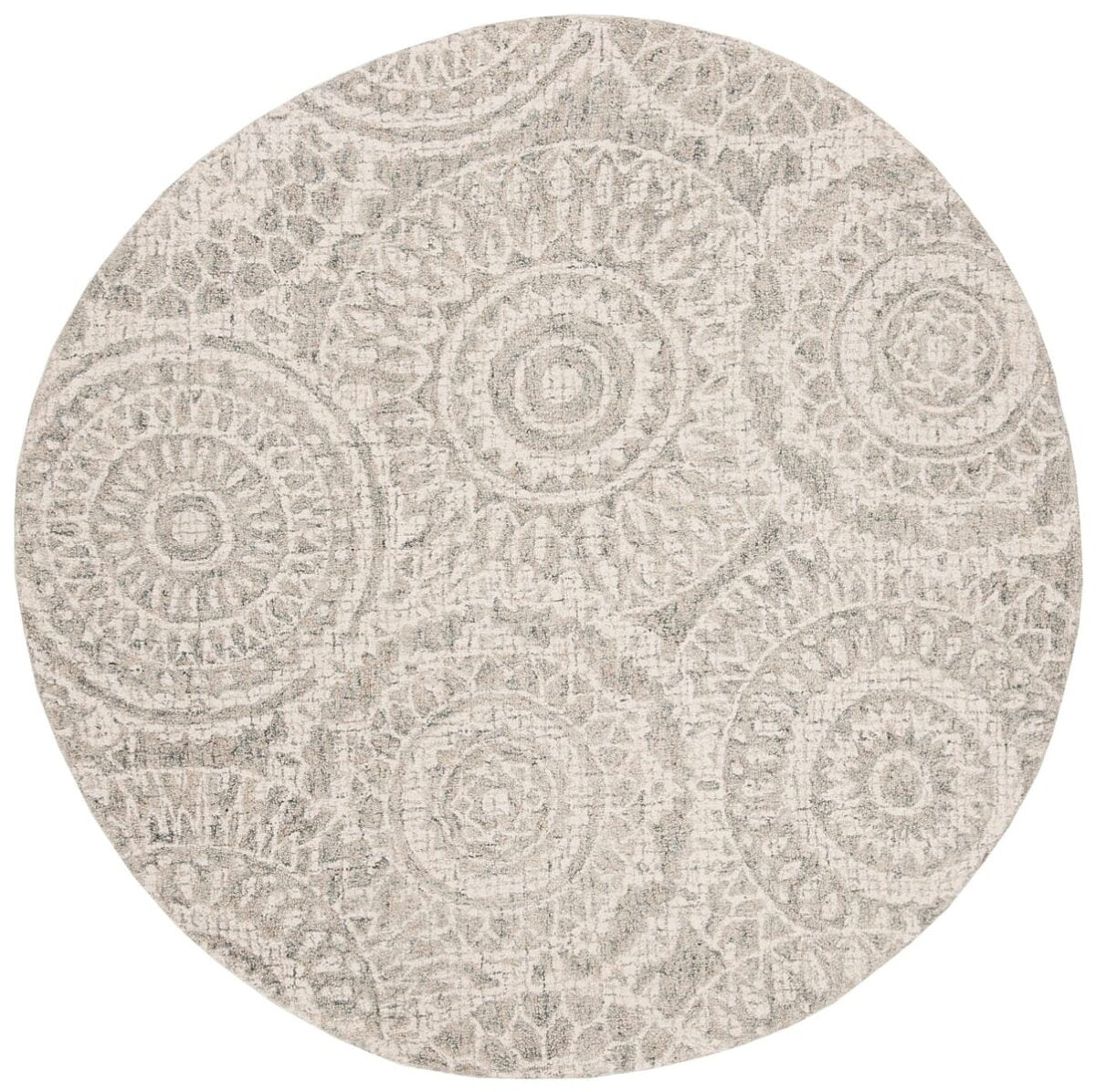Safavieh Abstract Abt205B Ivory / Grey Rugs.
