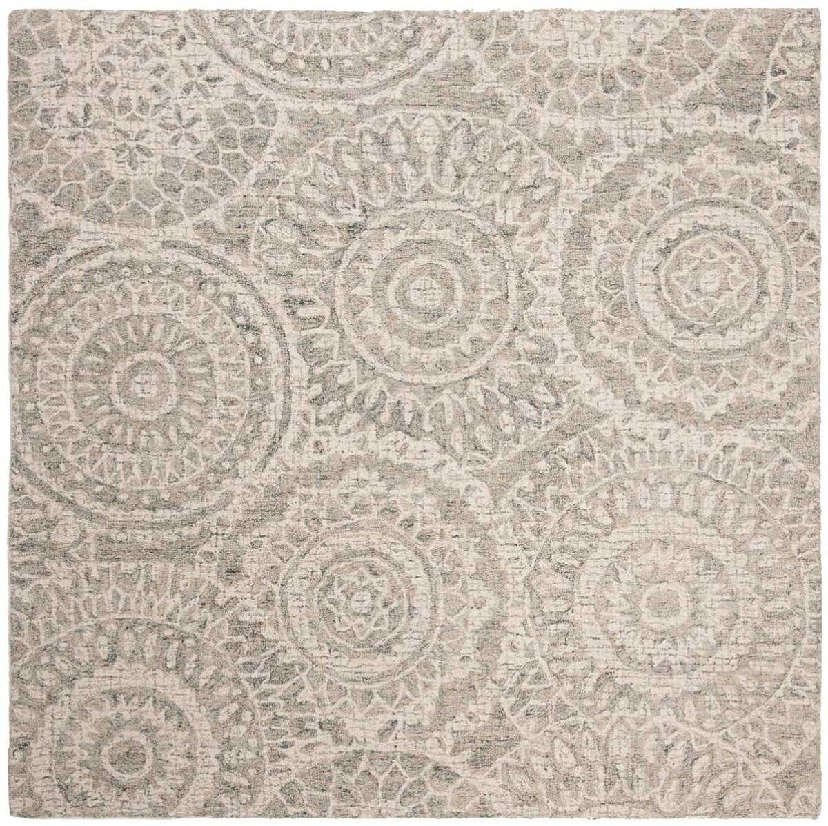 Safavieh Abstract Abt205B Ivory / Grey Rugs.